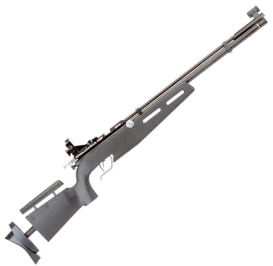 Grey precision air rifle